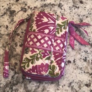 Vera Bradley crossbody wristlet
